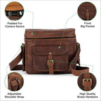 Leather Camera Bag + Dual Camera Harness – Photographer Gift Set