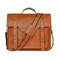 Genuine Leather Messenger Satchel Shoulder Laptop Bag – Unisex