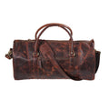 Men's Buffalo Leather Weekend Duffel Bag – Gym & Overnight Travel