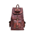 Genuine Goat Leather Backpack – Travel & Laptop Rucksack
