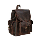 Women's Leather Mini Backpack – College Rucksack