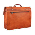 Customized Real Leather Laptop Briefcase – Shoulder Messenger Bag