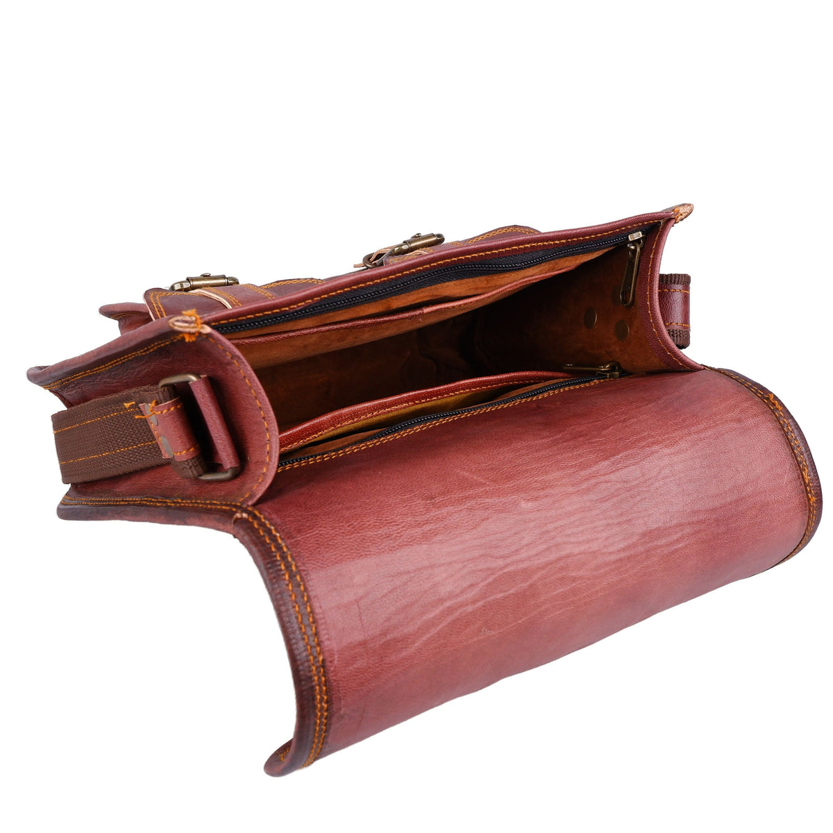 Vintage Women's Leather Shoulder Bag – Crossbody Satchel Sling