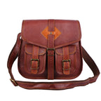 Vintage Women's Leather Shoulder Bag – Crossbody Satchel Sling