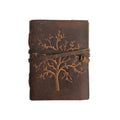 Personalized Engraved Leather Journal – Minimalist Hardcover Notebook