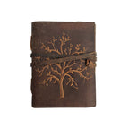 Personalized Engraved Leather Journal – Minimalist Notebook