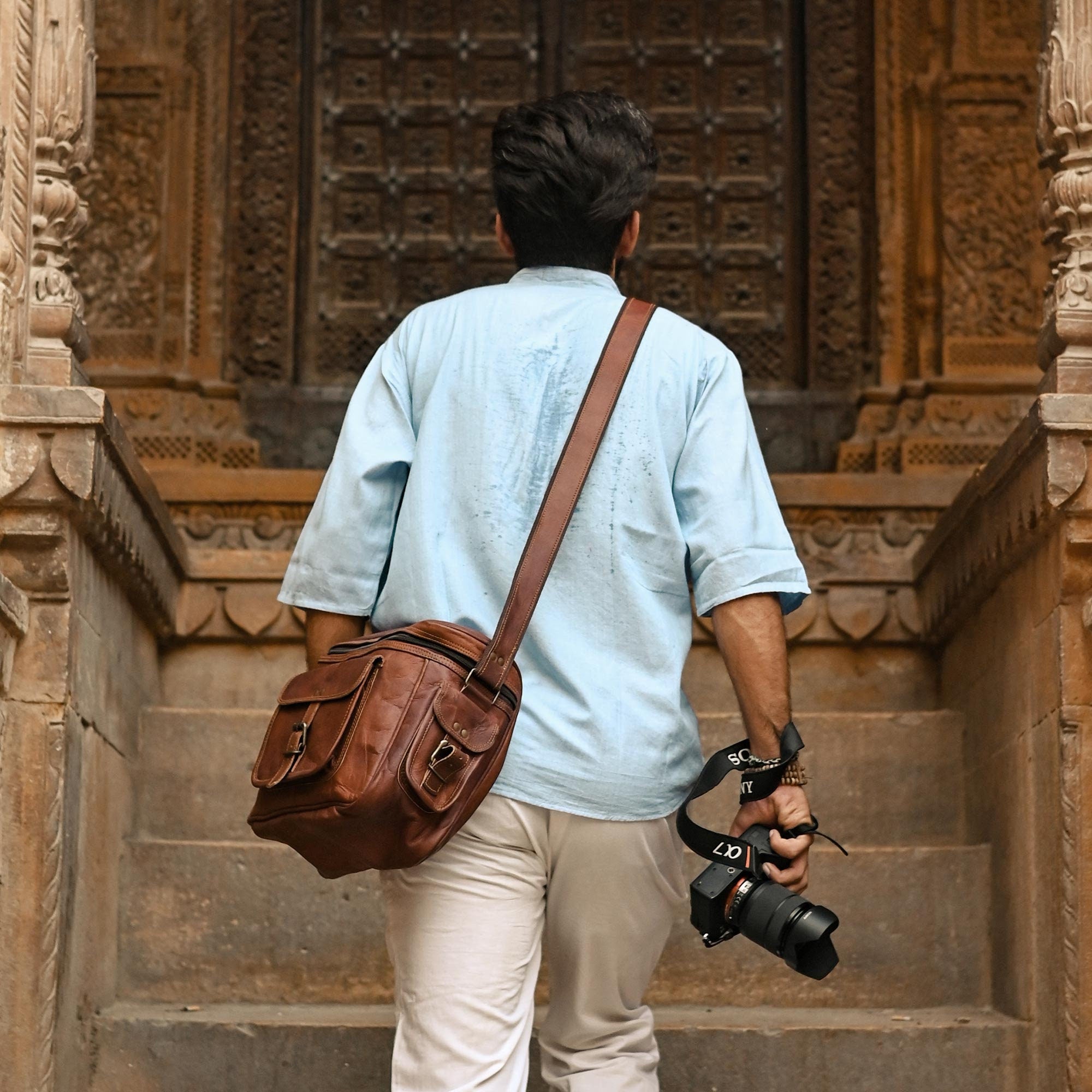 The Blue City Camera Bag