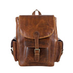 Women's Leather Mini Backpack – College Rucksack
