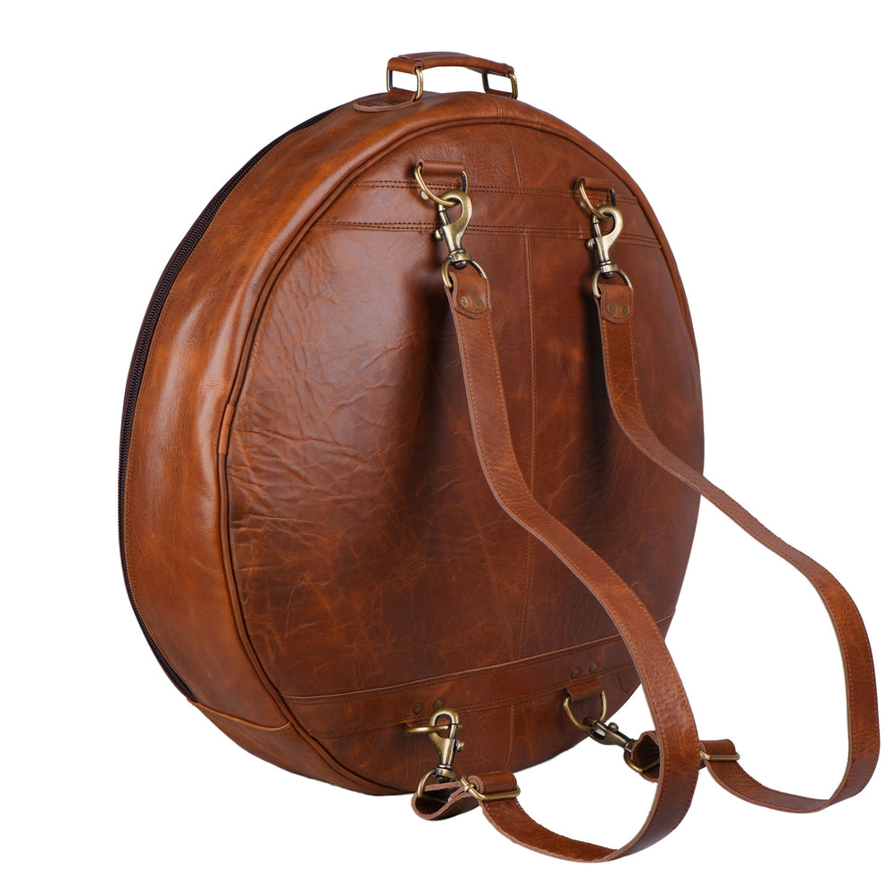 Buffalo Leather Cymbal Carrying Case