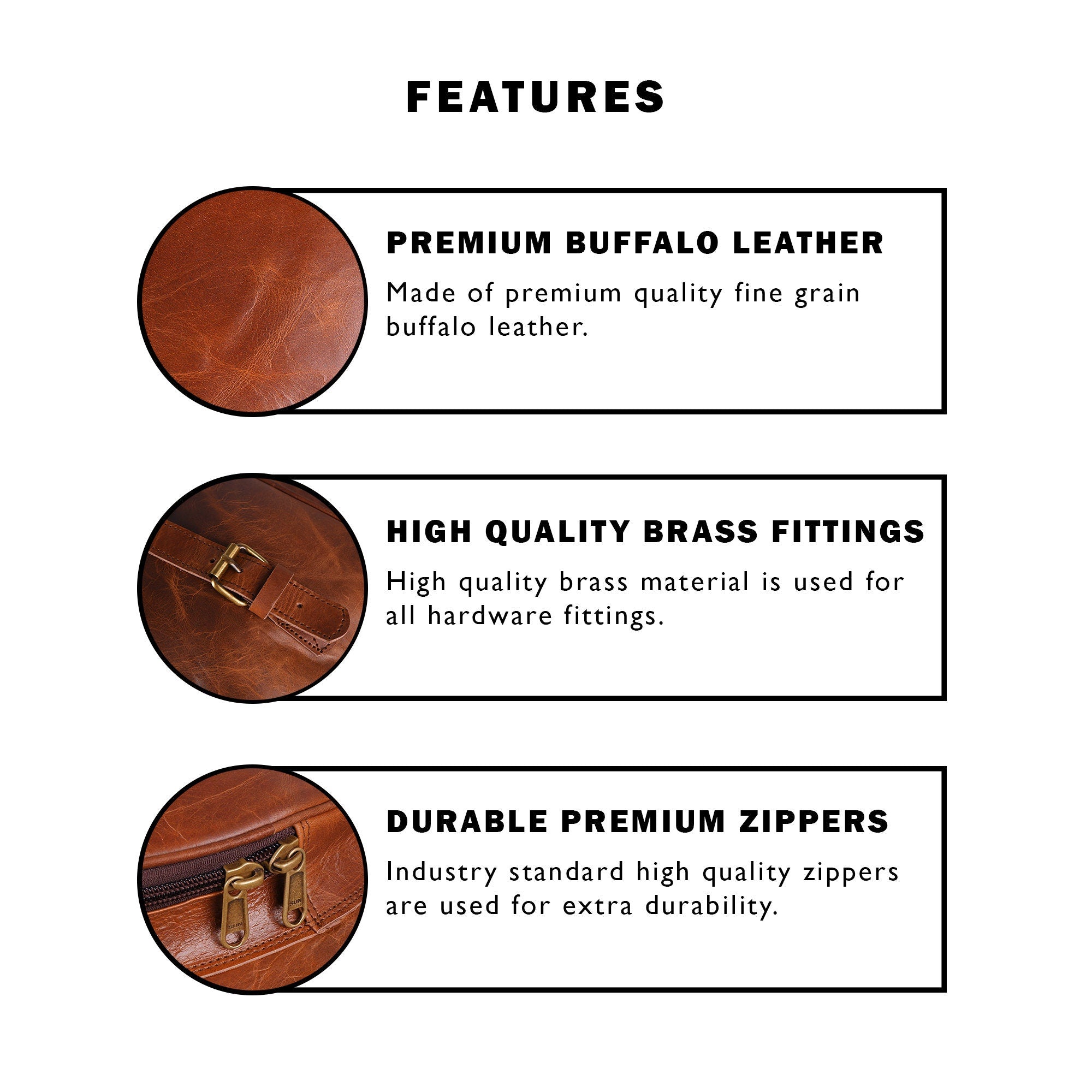 Buffalo Leather Cymbal Bag – Handmade Drum Case