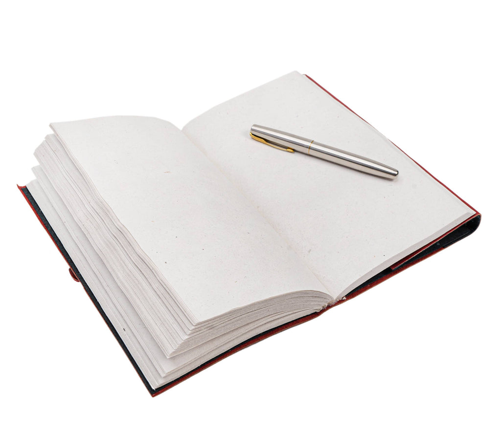 Dragon Embossed Leather Journal – Custom Writing Notebook Sketchbook