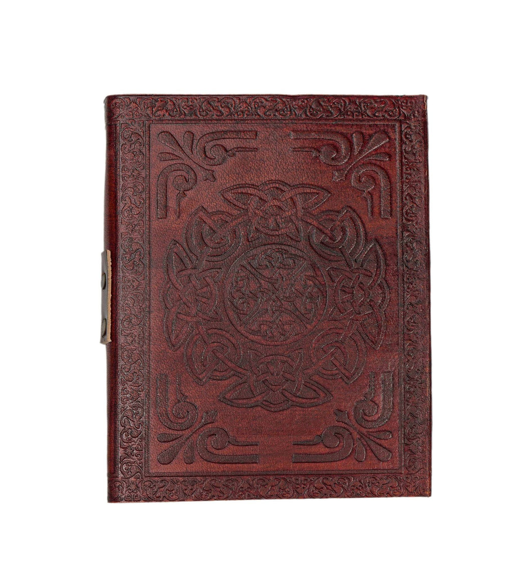 Dragon Embossed Leather Journal – Custom Writing Notebook Sketchbook