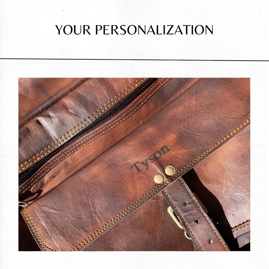 The Blue City Leather Camera Bag