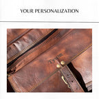 The Blue City Leather Camera Bag