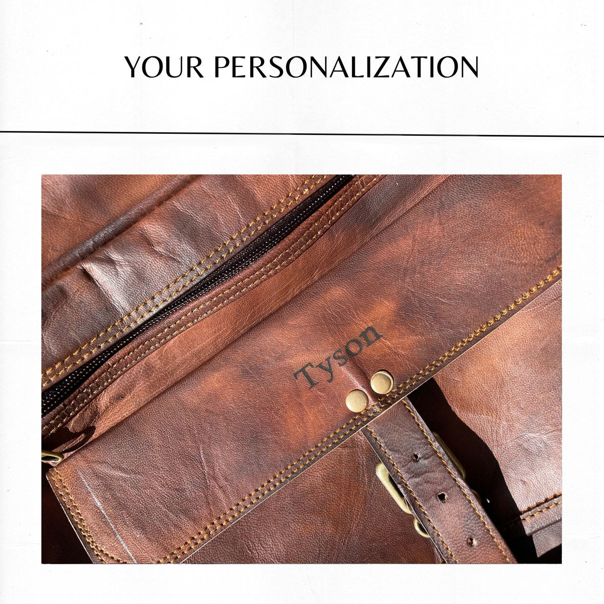 The Blue City Leather Camera Bag