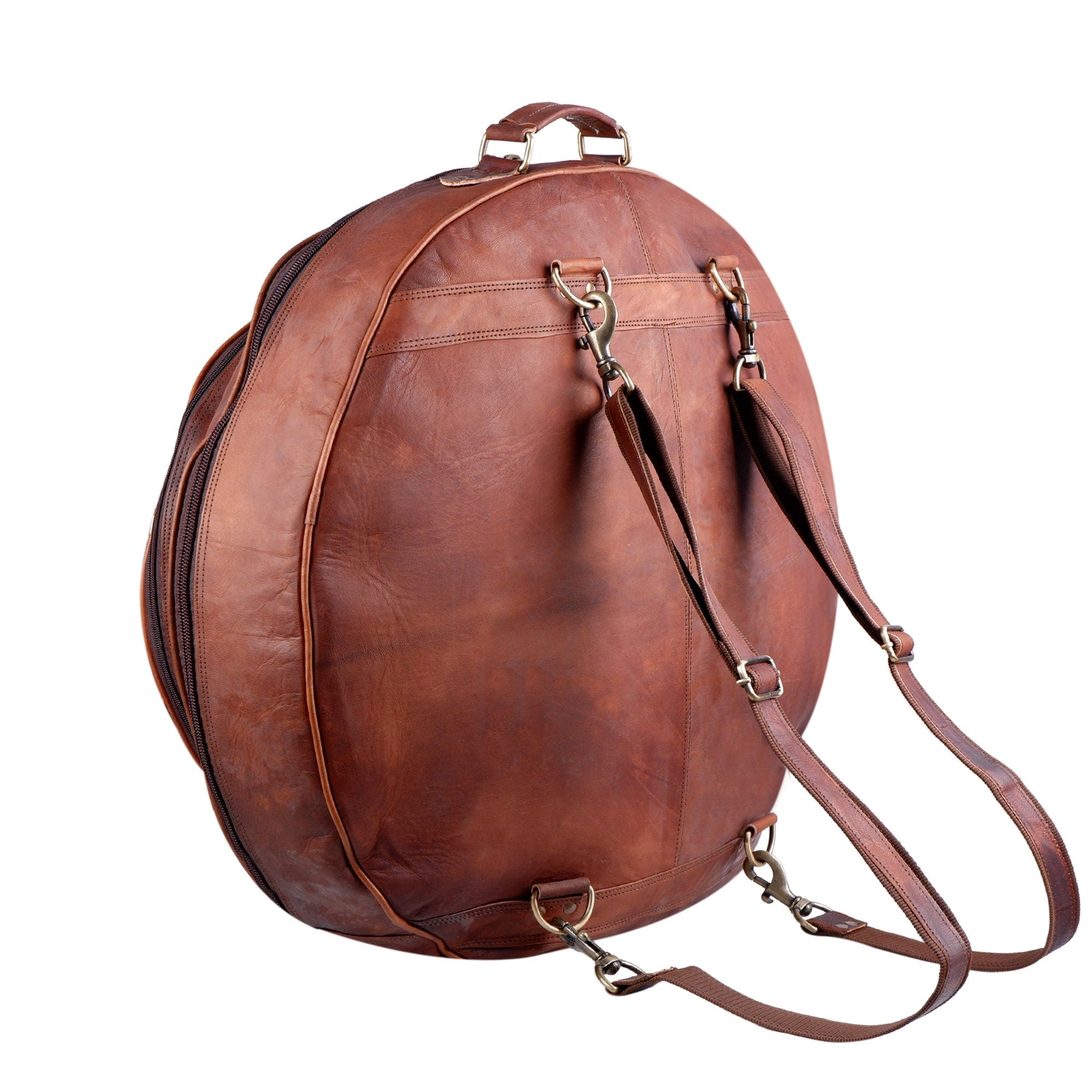The Jodhpur Cymbal Case — Goat Leather
