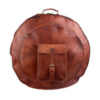 The Heritage Cymbal Case — Goat Leather