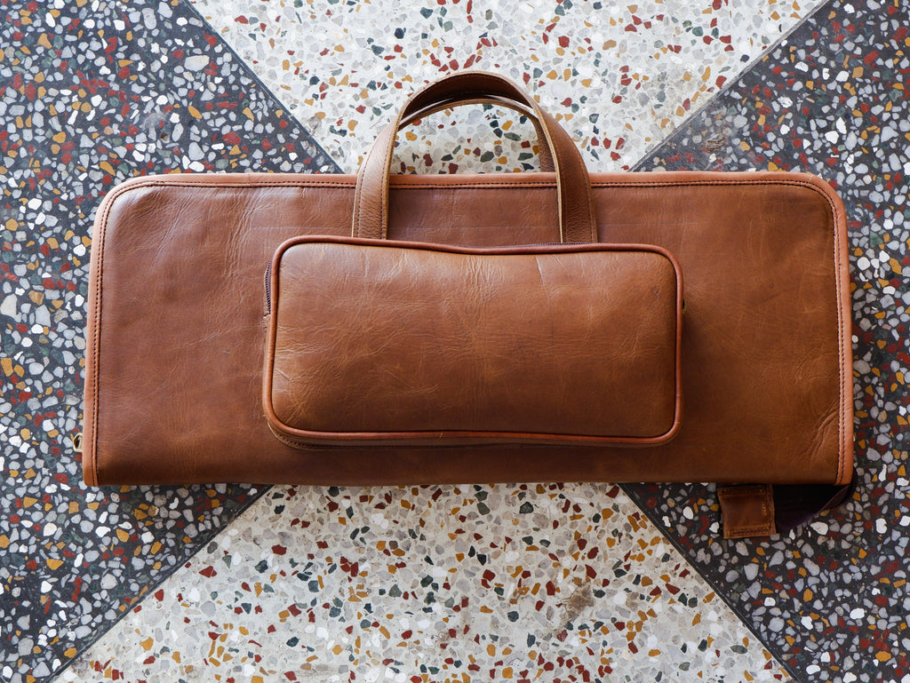 Buffalo Leather Drumstick Bag – Personalized Musician Gift