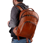 The Artisan Leather Camera Rucksack