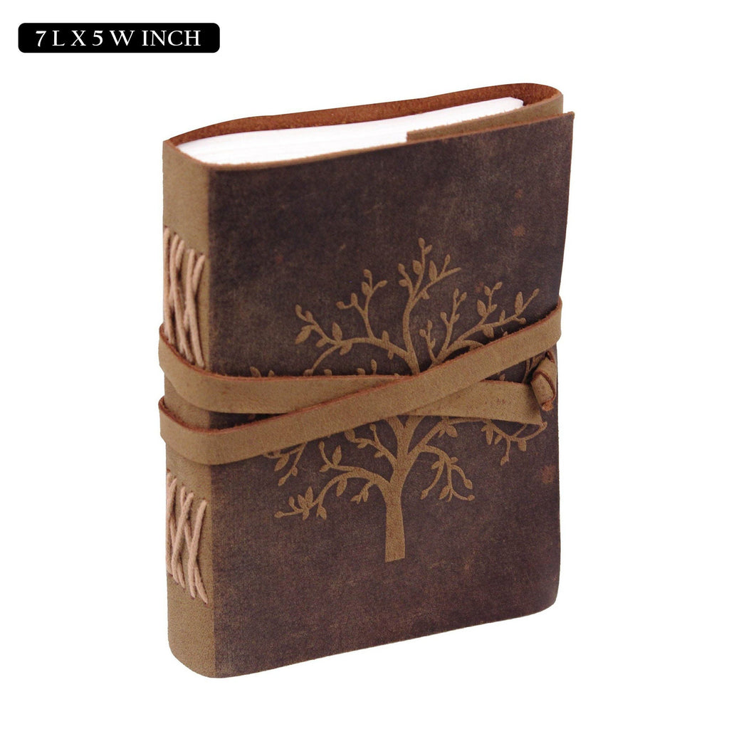 Handmade Leather Journal Combo – Sketchbook, Diary & Notebook Set