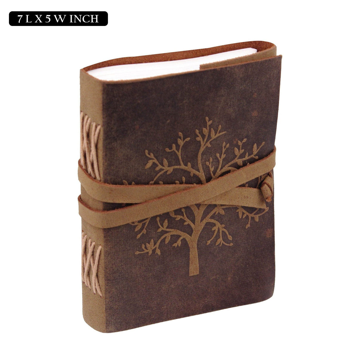 Handmade Leather Journal Combo – Sketchbook, Diary & Notebook Set