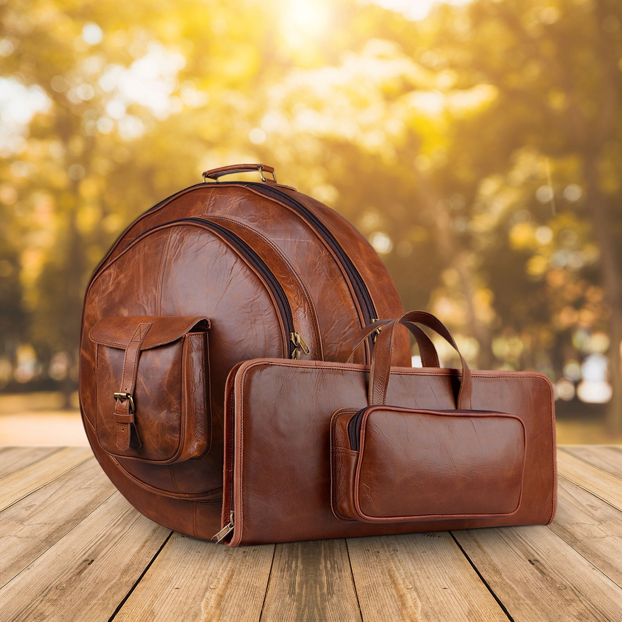 The Complete Kit — Cymbal Case + Stick Bag