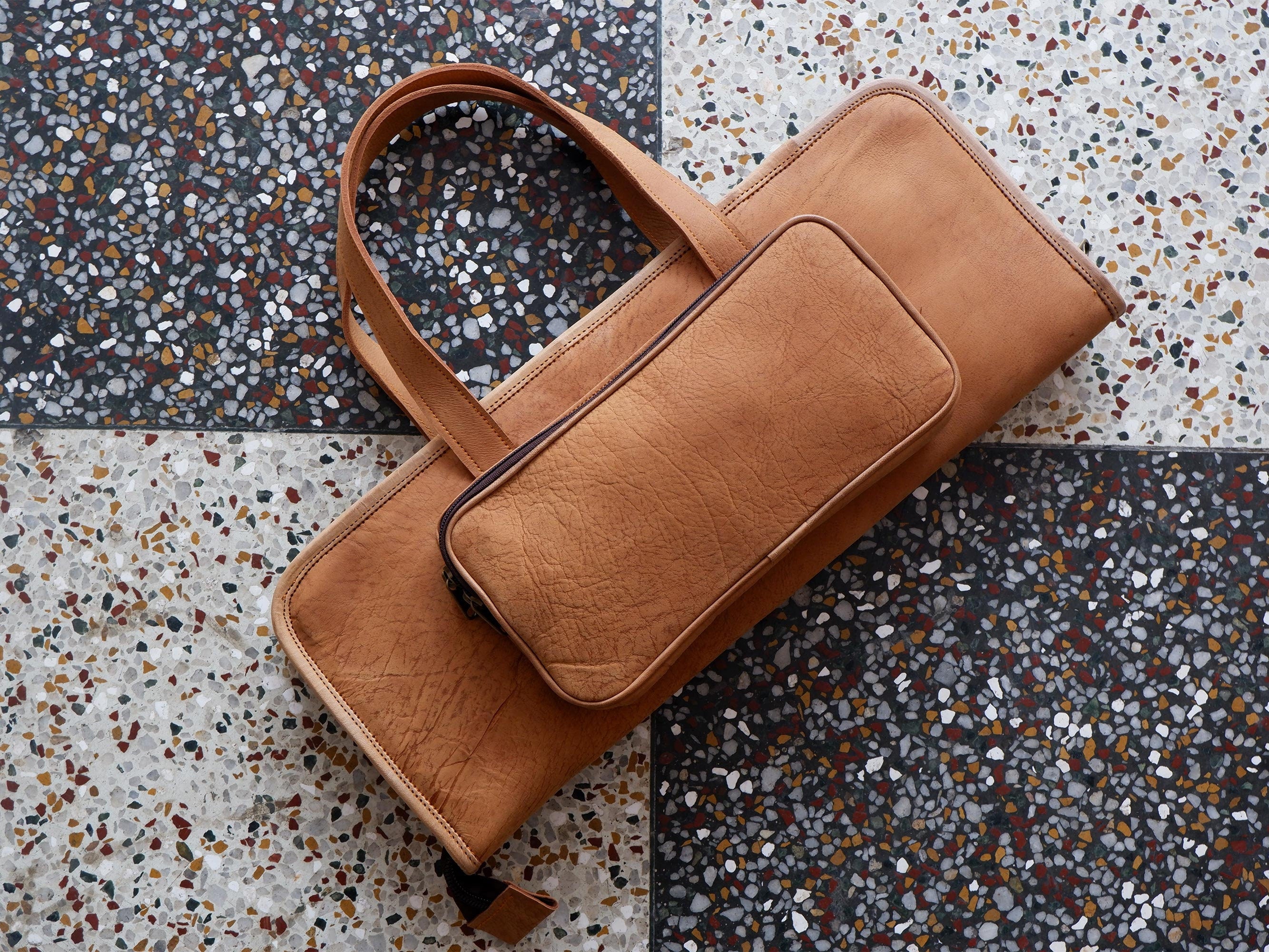 Buffalo Leather Drumstick Bag – Personalized Gift for Drummers