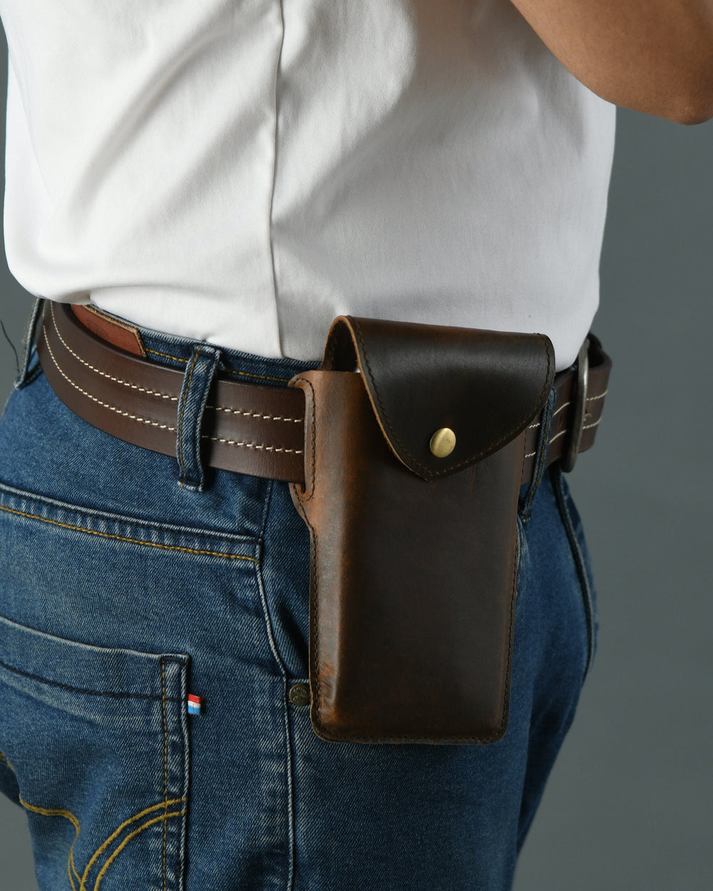 The Everyday Leather Phone Holster