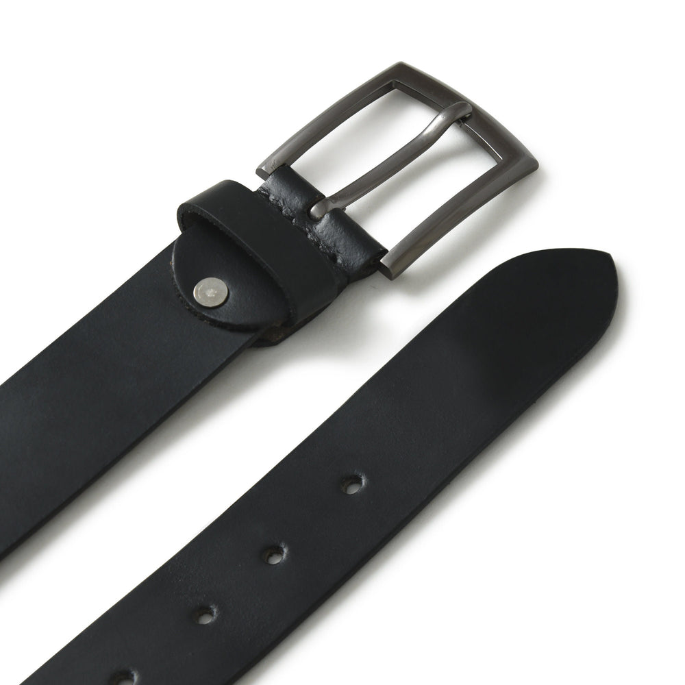 The Artisan Belt — Full-Grain Black Leather