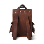 Convertible Leather Laptop Backpack + Free Journal