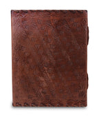Leather Travel & College Backpack + Free Leather Journal