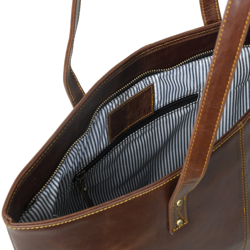 The Desert Tote — Women's Leather Handbag