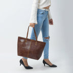 The Desert Tote — Women's Leather Handbag