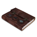 Leather Weekender Duffel Bag + Free Leather Journal
