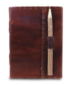 The Summit Leather Set — Briefcase + Journal