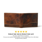Full Grain Leather Laptop Briefcase + Free Wallet