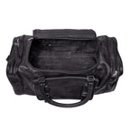 The Black Fort Leather Travel Set — Duffle, Toiletry & Wallet