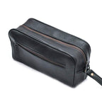The Black Fort Leather Travel Set — Duffle, Toiletry & Wallet