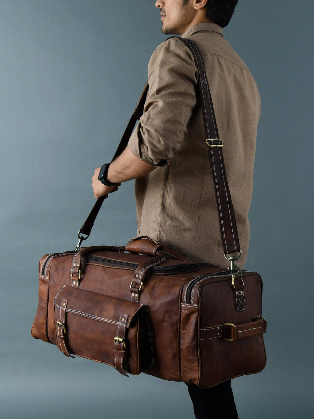 Leather Camera Bag + Duffel Bag – Buy 1 Get 1 Free