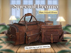 Leather Camera Bag + Duffel Bag – Buy 1 Get 1 Free
