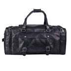 The Black Fort Leather Travel Set — Duffle, Toiletry & Wallet