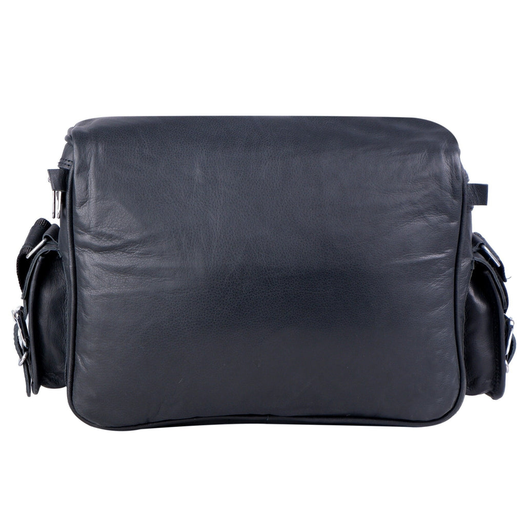 Photographer's Combo – Leather Camera Bag + Dual Camera Harness