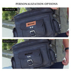 Photographer's Combo – Leather Camera Bag + Dual Camera Harness