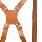 Photographer's Combo – Leather Camera Bag + Dual Camera Harness