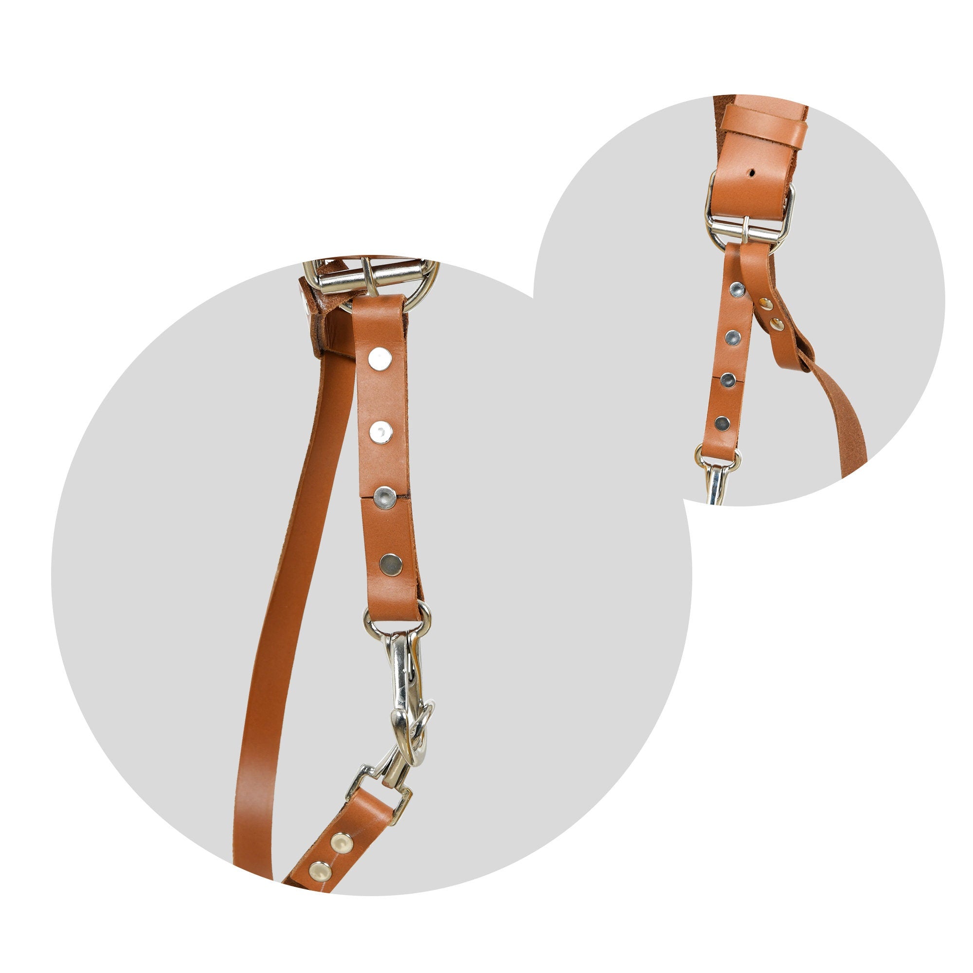 Photographer's Combo – Leather Camera Bag + Dual Camera Harness