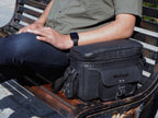 Photographer's Combo – Leather Camera Bag + Dual Camera Harness