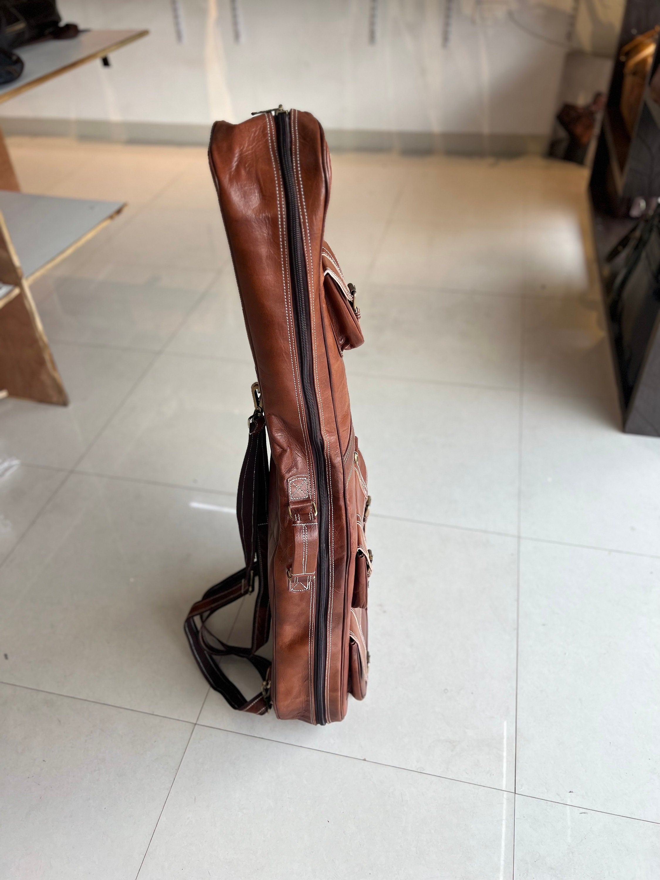 Leather Guitar Bag – Handmade Acoustic & Electric Guitar Case