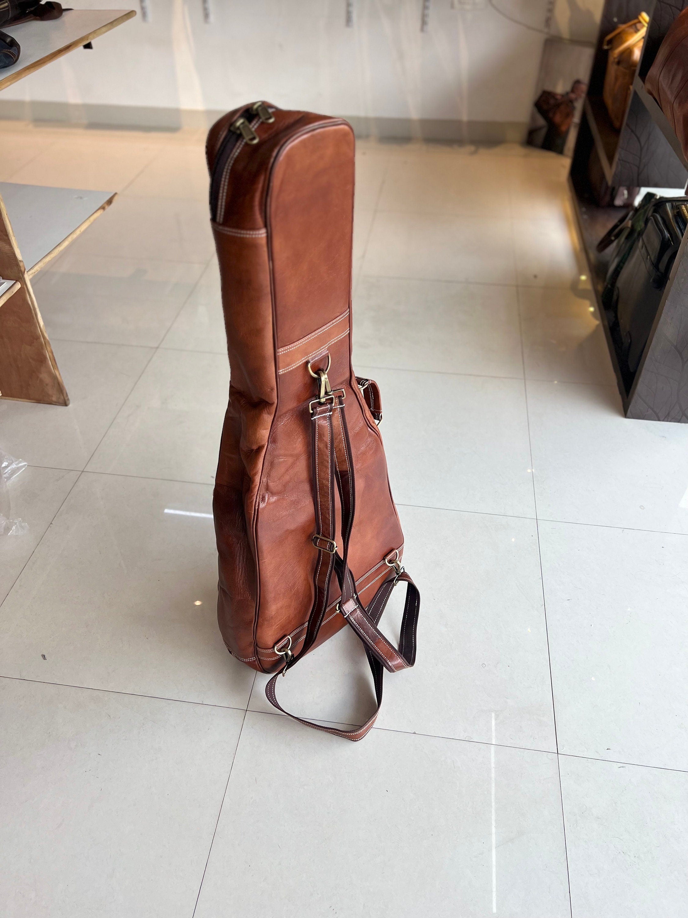 Leather Guitar Bag – Handmade Acoustic & Electric Guitar Case