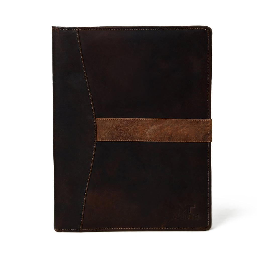 Personalized Leather Portfolio Padfolio – Father's Day Gift for Men