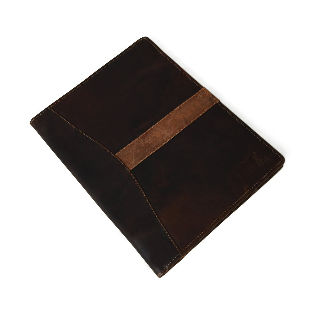 Personalized Leather Portfolio Padfolio – Father's Day Gift for Men